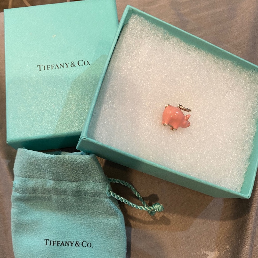 ****SOLD*** SOLD***** Tiffany & Co "pig" charm